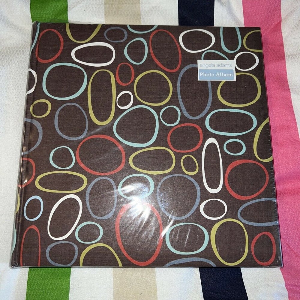 Angela Adams MAINE Designer Lulu Multicolor 380 Photo Album NEW